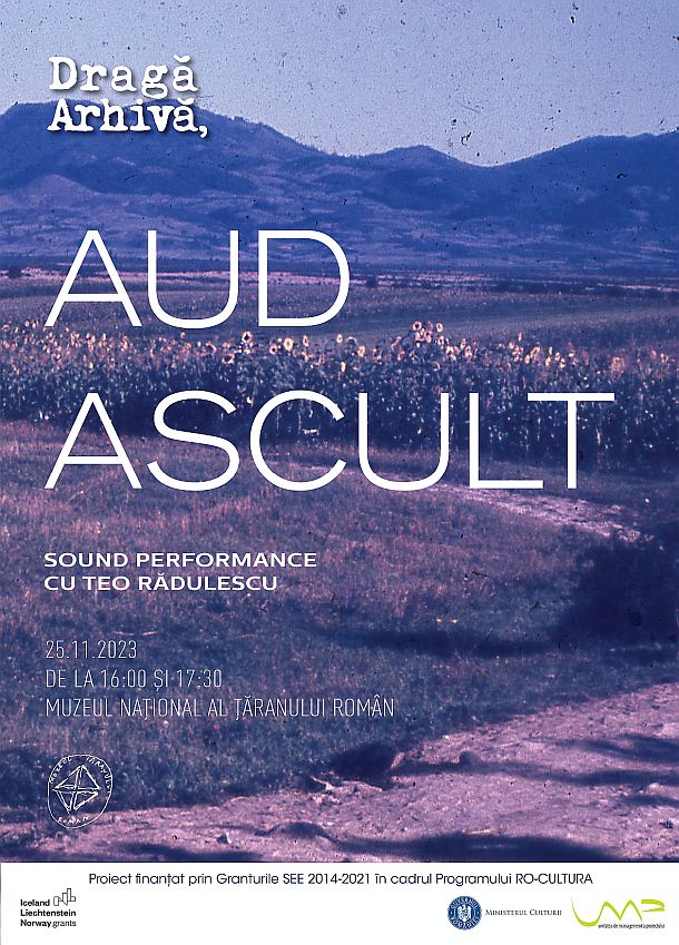 AUD.ASCULT | SOUND PERFORMANCE CU TEO RADULESCU